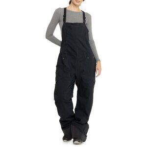 FLYLOW Foxy Insulated Womens L/XL Bibs Snowboard/Ski/Winter Pants Black $430
